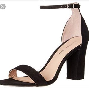 Madden Girl Strappy Black Heels